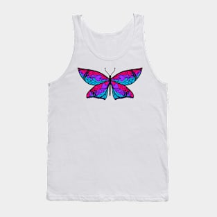 Fly With Pride: Androgyne Flag Butterfly Tank Top